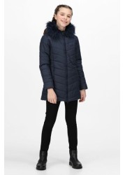 Regatta Fabrizia Insulated Longline Blue Jacket