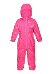 Regatta Pink Pobble Waterproof Puddlesuit