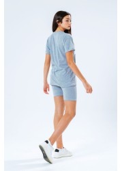 Hype. T-Shirt and Cycling Short Loungewear Set