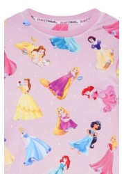 Brand Threads Disney Princesses Girls Divine Fleece Pyjama