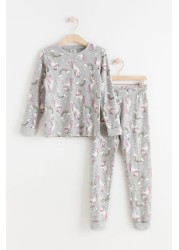 Lindex Kids Printed Top & Bottoms Co-Ord Set