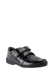 Start-Rite Flair Black Patent Leather Riptape Shoes