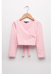 Trotters London Pink Ballet Cardigan