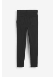 Skinny Fit Stretch High Waist School Trousers (9-17yrs)