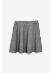 Jersey Pull-On Waist School Skater Skirt (3-17yrs)