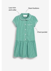 Drop Waist Gingham School Dress (3-14yrs)