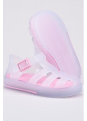 Igor Clear Tenis Mc White/Pink Sandals