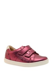 Start-Rite Fantasy Purple Metallic Leather Riptape Shoes