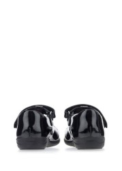 Start-Rite Poppy Black Patent Leather T Bar School Shoes