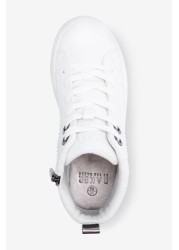 حذاء Baker by Ted Baker White High Top Trainers