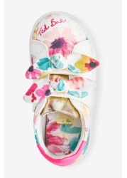 Baker by Ted Baker Floral Bow Trainers