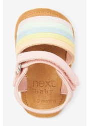 Rainbow Baby Sandals (0-18mths)