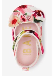 Baker by Ted Baker White Floral Mary Jane Padders