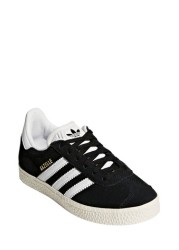 حذاء رياضي أسود دانتيل Gazelle من adidas Originals