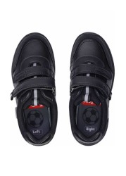 ToeZone Black Football Novelty School Shoes