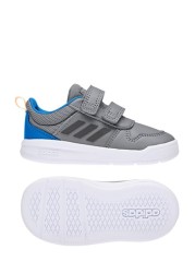 adidas Tensaur Infant Grey Strap Trainers