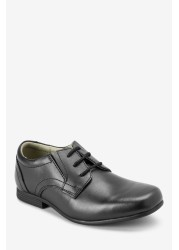 School Leather Formal Lace-Up Shoes Standard Fit (F)