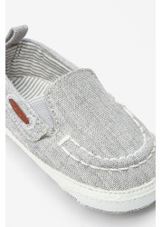 Baby Pram Slip-On Boat Shoes (0-24mths)