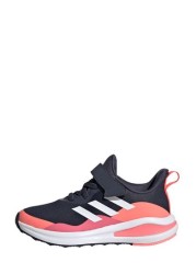 adidas Black FortaRun Youth & Junior Strap Trainers