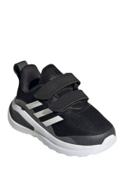 adidas Boys Black FortaRun Infant Strap Trainers