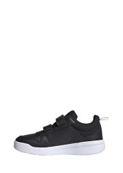 adidas Black/White Tensaur Youth & Junior Velcro Trainers