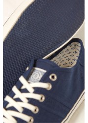 FatFace Blue Lola Lace-Up Trainers