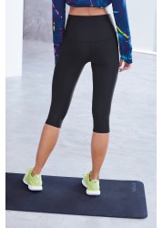 Next Active Sports Sculpting Cropped Leggings Regular