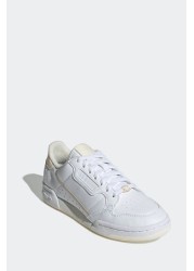 adidas Womens White Continental 80 Vegan Trainers