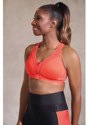 Next Active Sports High Impact Zip Front Bra