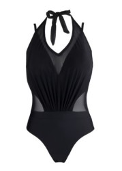 Pour Moi Mesh Control Swimsuit