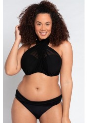 Curvy Kate Black Wrapsody Bandeau Bikini