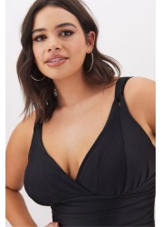 Simply Be Black Magisculpt Lose Up To An Inch Swimsuit