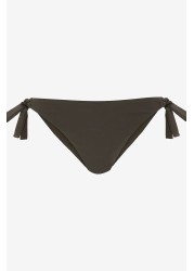 Mint Velvet Tie Side Bikini Briefs