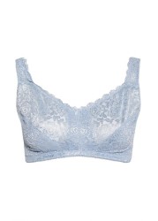 Yours Curve Hi Shine Lace Non-Wired Bra