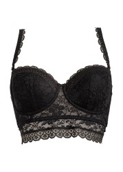 Pour Moi Rebel Strapless Lace Longline Bra