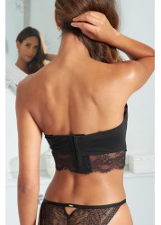 Lipsy Lace Plunge Strapless Bra