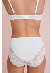 No VPL Lace Back Briefs 3 Pack Midi