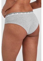 Cotton Rich Logo Knickers 7 Pack Short