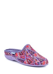 Lunar Purple Frosty Mule Slippers