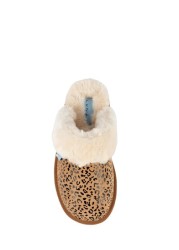 Lunar Natural Tamara Suede Mule Slippers