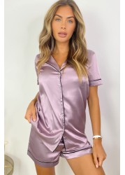 Lipsy Satin Short Pyjama Regular