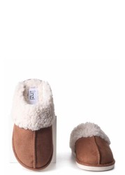 Linzi Jocelyn Faux Shearling Trim Slipper Mule