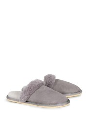 Celtic & Co Grey Ladies' Turnback Mules