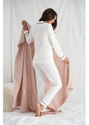 Pretty You London  Long Bamboo Pyjama Set