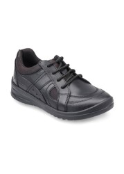 Start-Rite Yo Yo Black Leather School Shoes Wide Fit