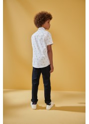 Oxford Shirt (3-16yrs) Short Sleeve