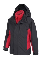 Mountain Warehouse Cannonball 3 In 1 Kids Waterproof Jacket