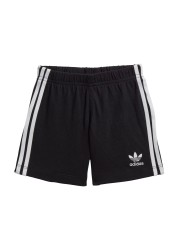 طقم تي شيرت وشورت Trefoil للأطفال من adidas Originals