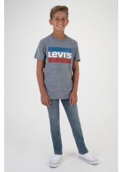 Levi's® Grey Sports Logo T-Shirt