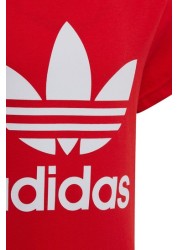 تي شيرت Adicolor أحمر من adidas Originals